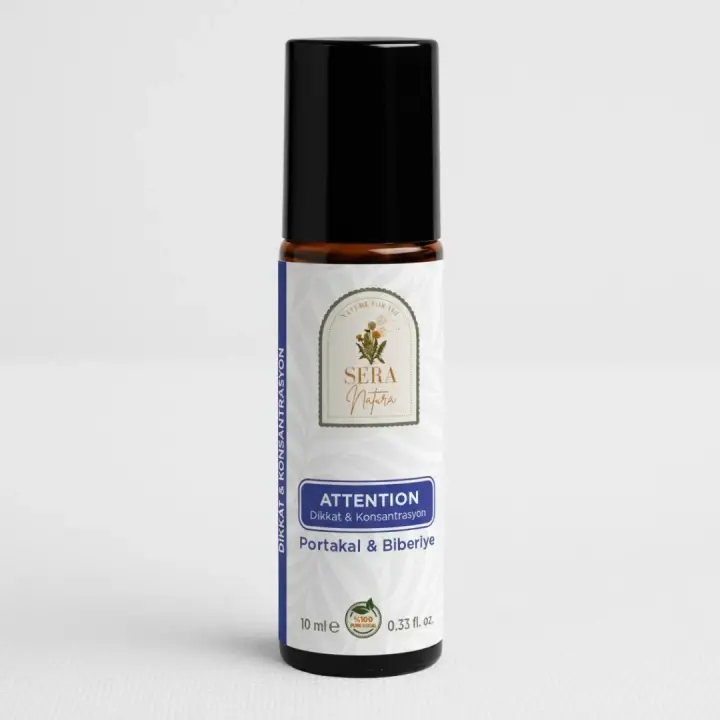 ATTENTION Dikkat & Konsantrasyon Arttırıcı Aromaterapik Yağ 10 ml. %100 Saf
