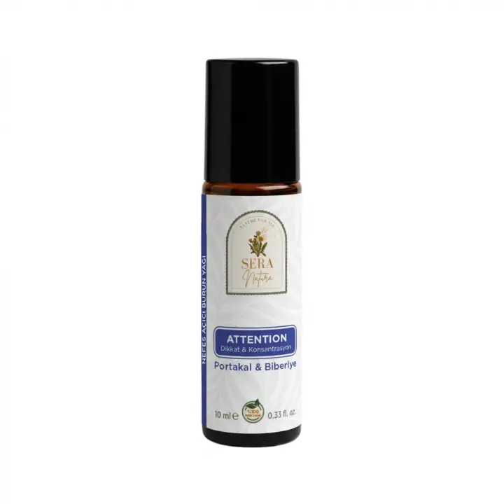 ATTENTION Dikkat & Konsantrasyon Arttırıcı Aromaterapik Yağ 10 ml. %100 Saf