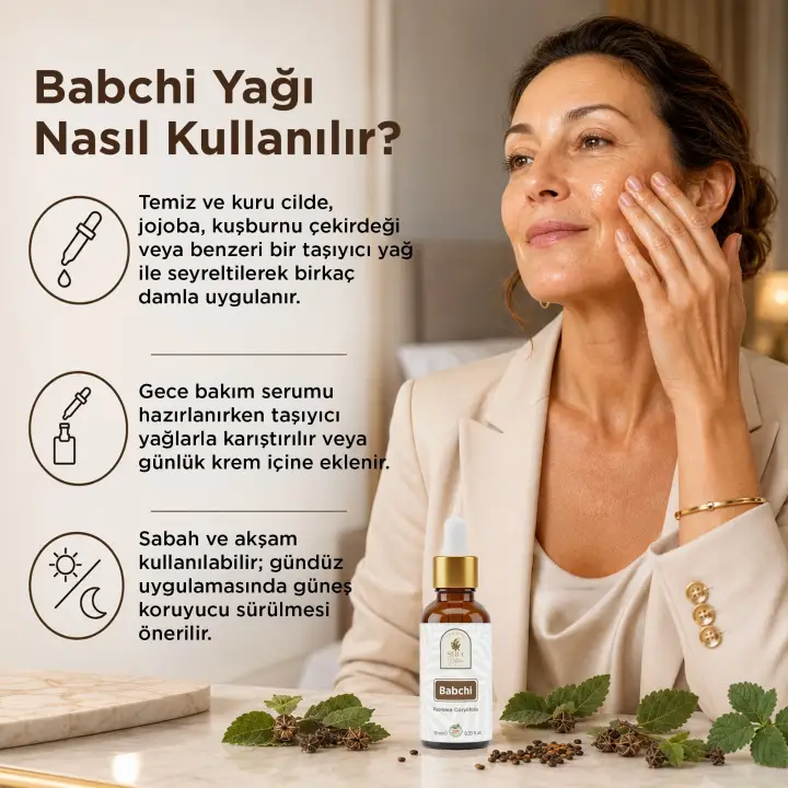 Babchi Yağı 10 ml %100 Saf ve Doğal