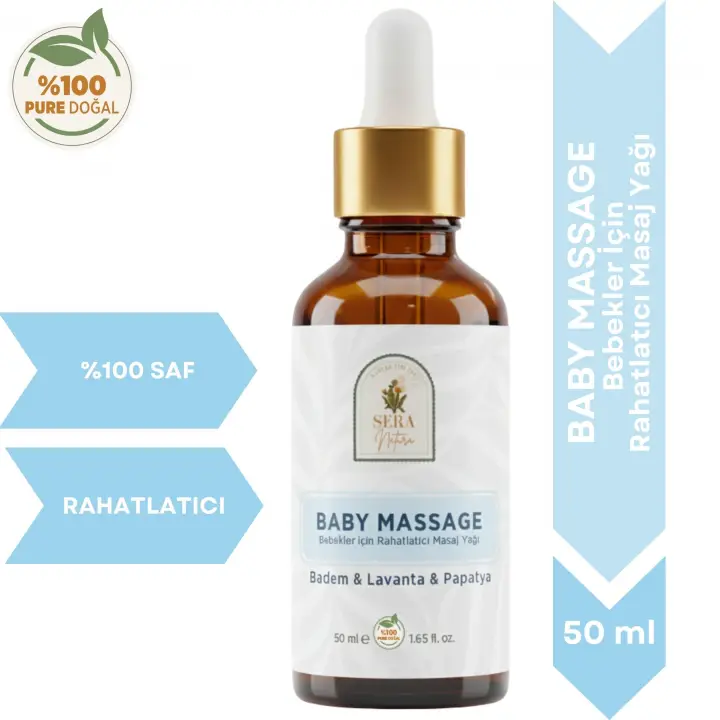 BABY MASSAGE Bebekler için Rahatlatıcı Masaj Yağı