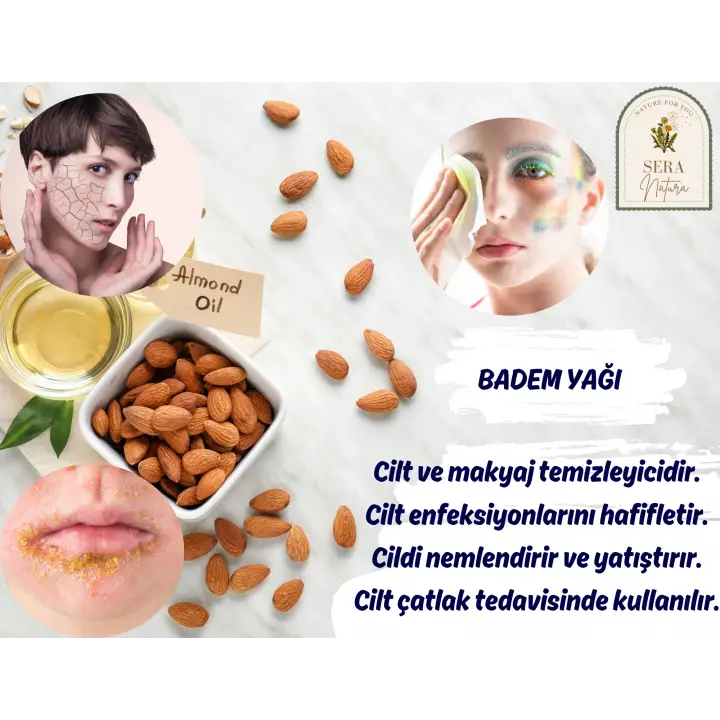 Badem Yağı 30 ml. %100 Saf