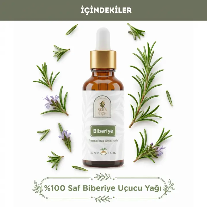 Biberiye Uçucu Yağı 10 ml. %100 Saf