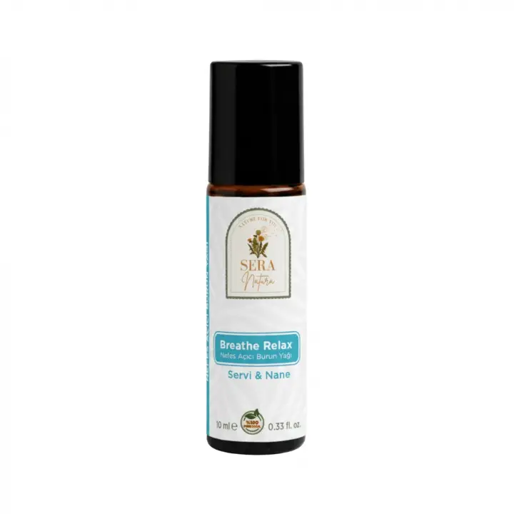 Breathe Relax Nefes Açıcı Burun Yağı %100 Saf 10 ml.