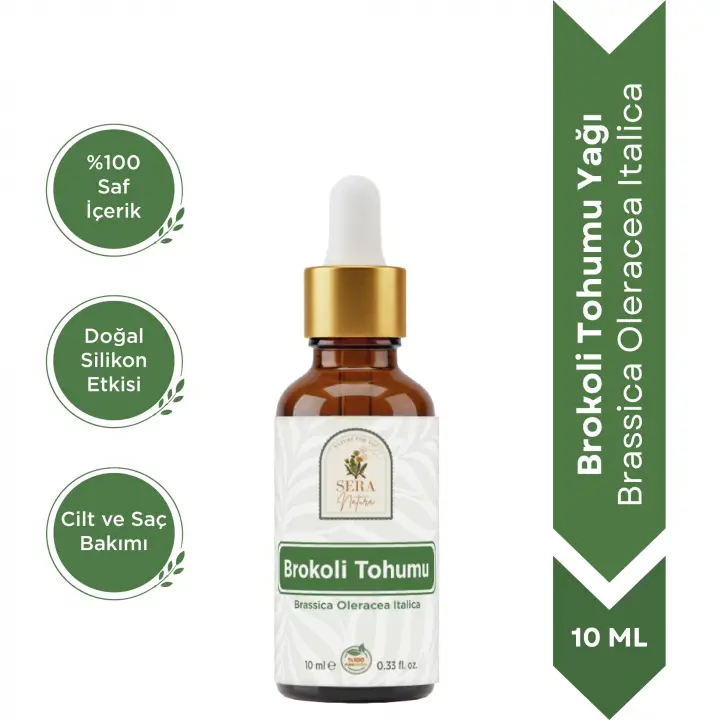 Brokoli Tohumu Yağı 10 ml %100 Saf ve Doğal