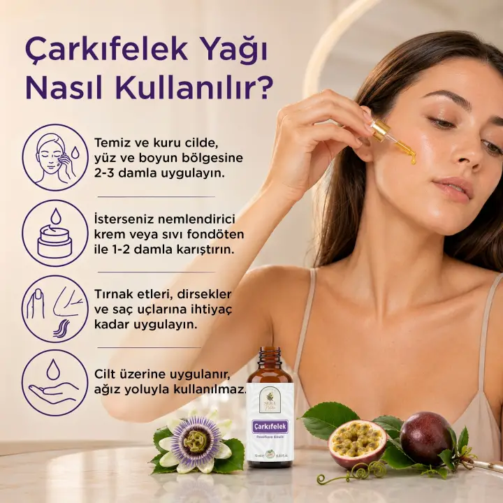 Çarkıfelek Yağı 10 ml %100 Saf ve Doğal