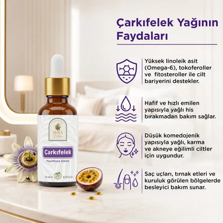 Çarkıfelek Yağı 10 ml %100 Saf ve Doğal
