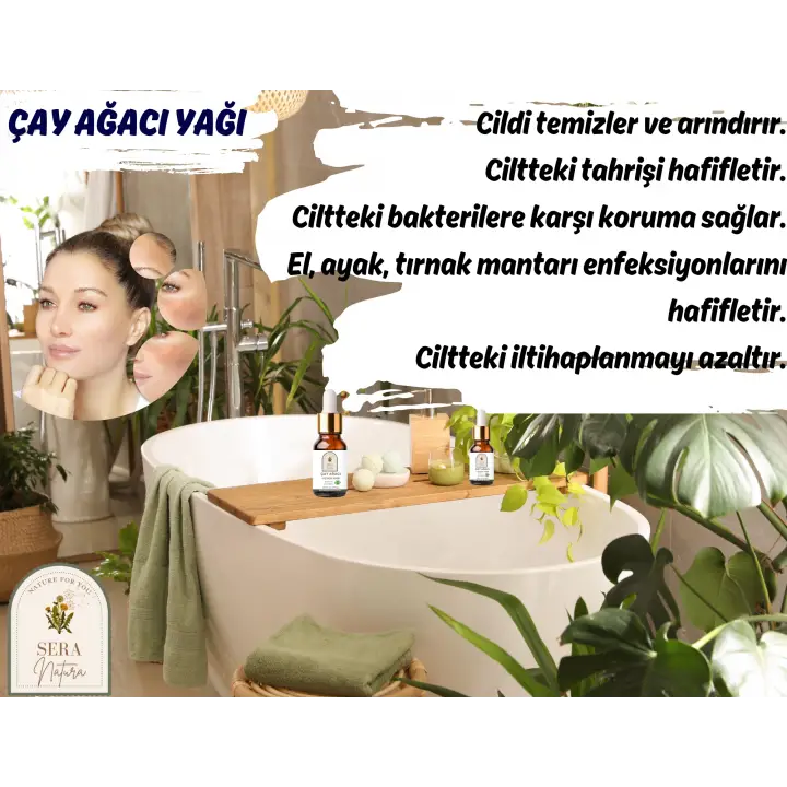 Çay Ağacı Uçucu Yağı – Sivilceye Elveda Bakım Yağı | %100 Saf 10 ml