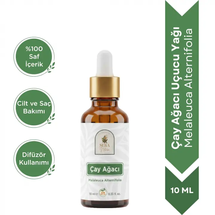 Çay Ağacı Uçucu Yağı – Sivilceye Elveda Bakım Yağı | %100 Saf 10 ml