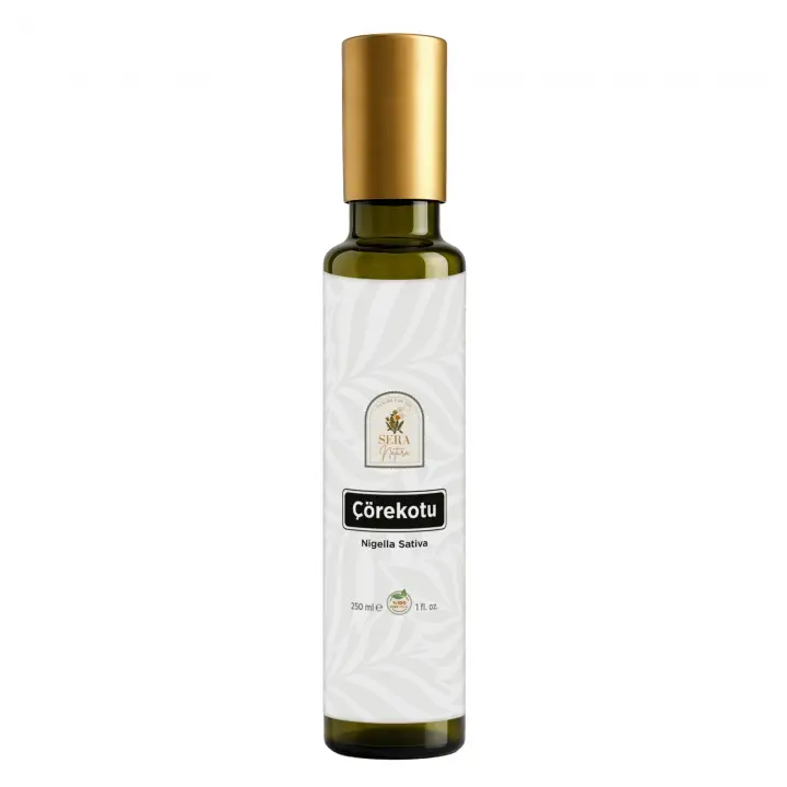 Çörekotu Yağı 250 ml %100 Saf, Yüksek Timokinonlu, Soğuk Sıkım