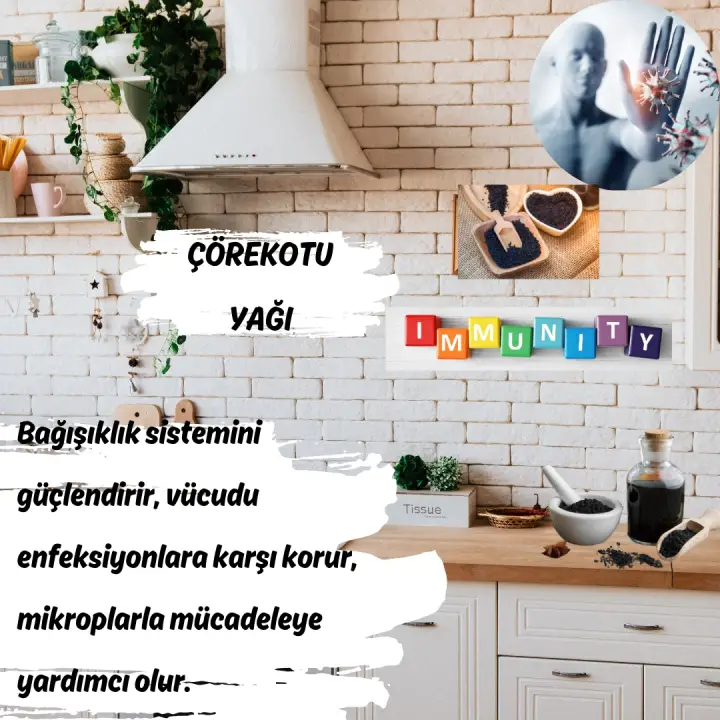 Çörekotu Yağı 30 ml. %100 Saf -Bağışıklık Destekleyici ve Saç Dökülmesini Önleyici