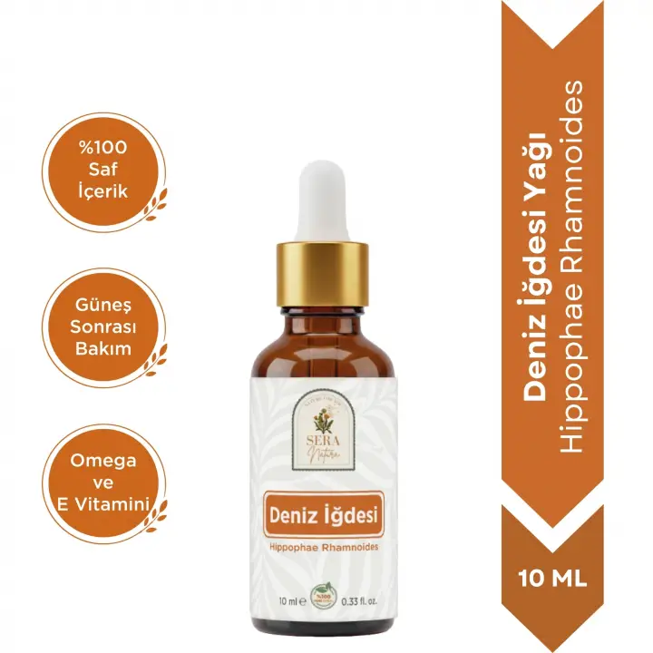 Deniz İğdesi Yağı 10 ml %100 Saf ve Doğal