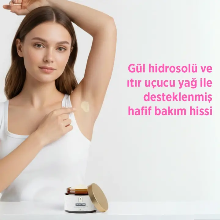 DeoNatura Unisex Doğal Krem Deodorant 50 ml