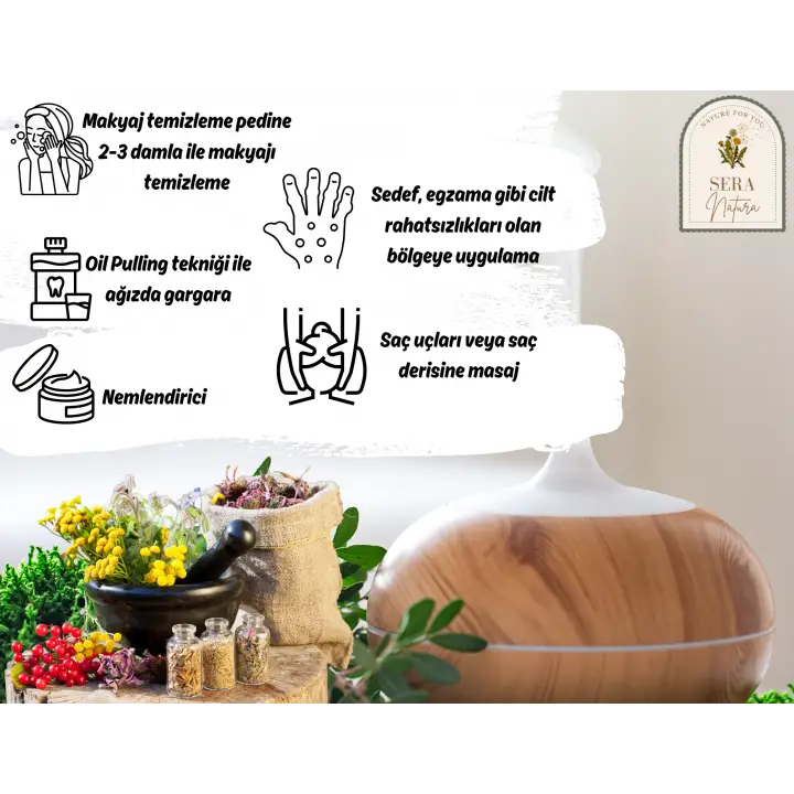 Hindistan Cevizi Yağı 210 ml. %100 Saf