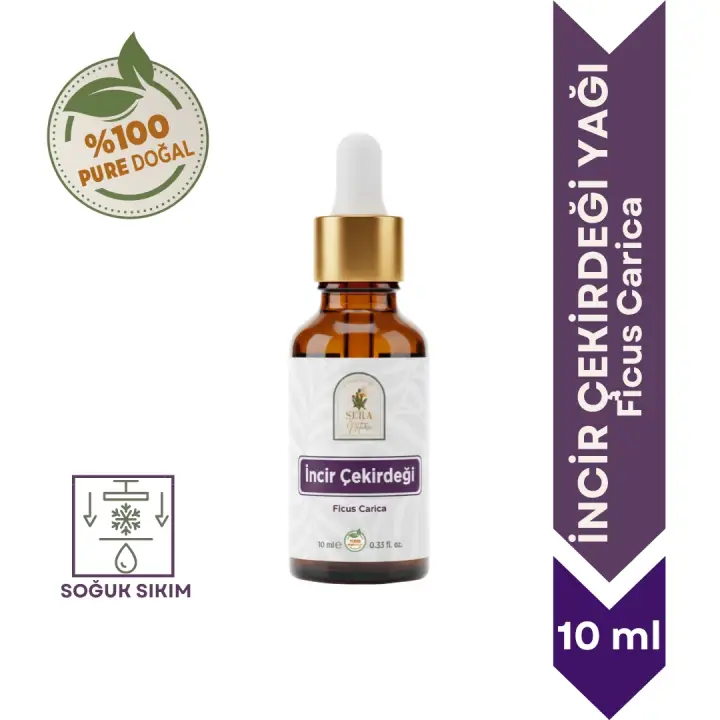 İncir Çekirdeği Yağı 10 ml. %100 Saf