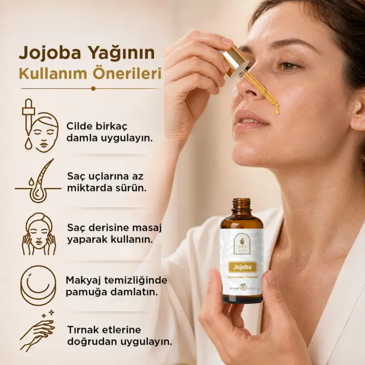 Jojoba Yağı 10 ml. %100 Saf