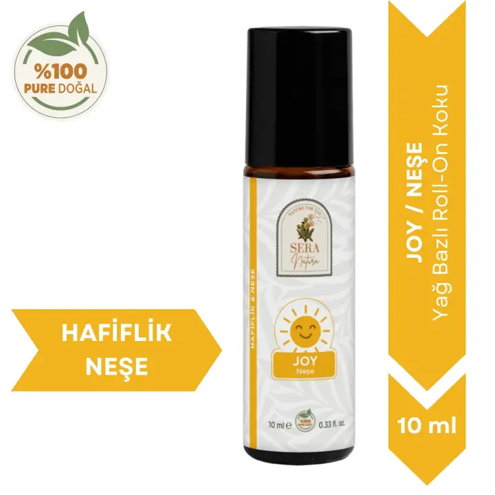 Joy Neşe Yağ Bazlı Roll-On Koku 10 ml
