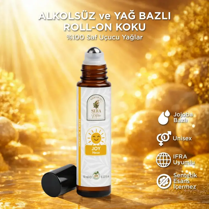 Joy Neşe Yağ Bazlı Roll-On Koku 10 ml