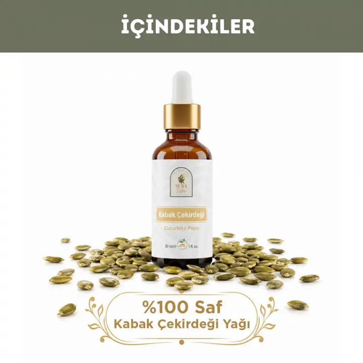 Kabak Çekirdeği Yağı 30 ml. %100 Saf