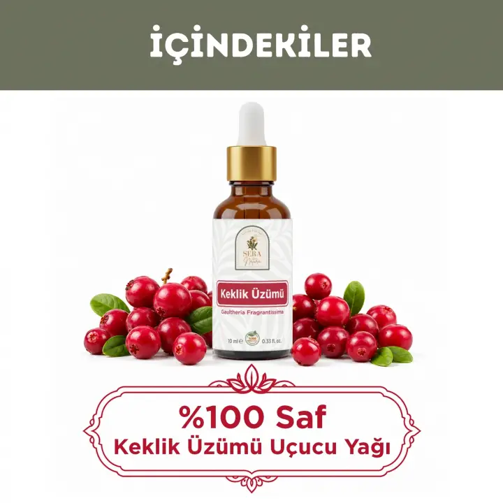 Keklik Üzümü Uçucu Yağı 10 ml %100 Saf ve Doğal
