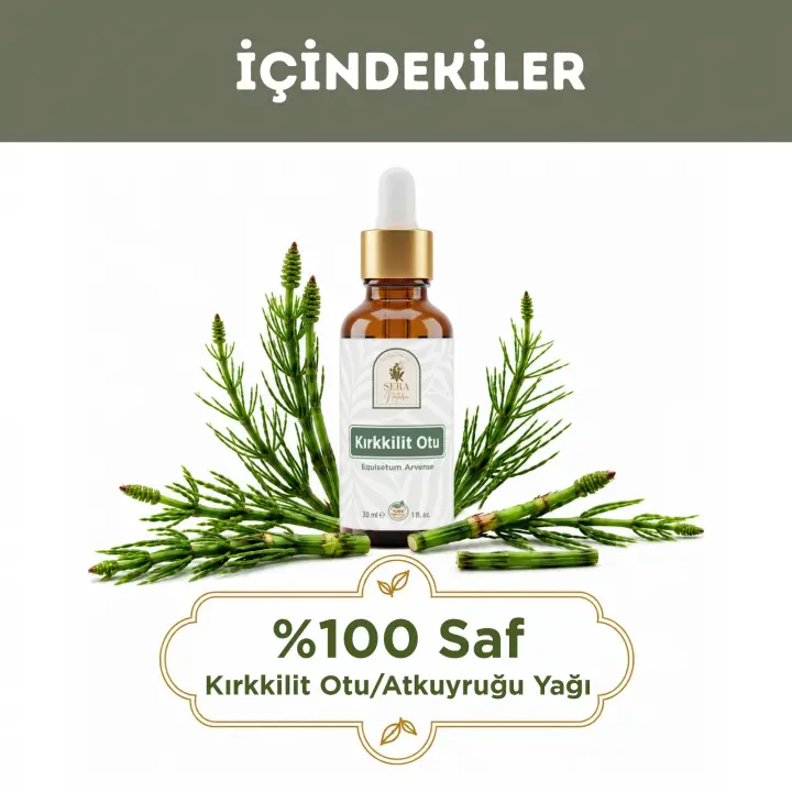 Kırkkilit Otu Atkuyruğu Yağı 30 ml %100 Saf ve Doğal