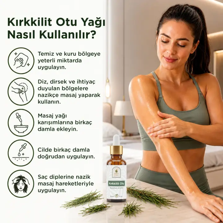Kırkkilit Otu Atkuyruğu Yağı 30 ml %100 Saf ve Doğal