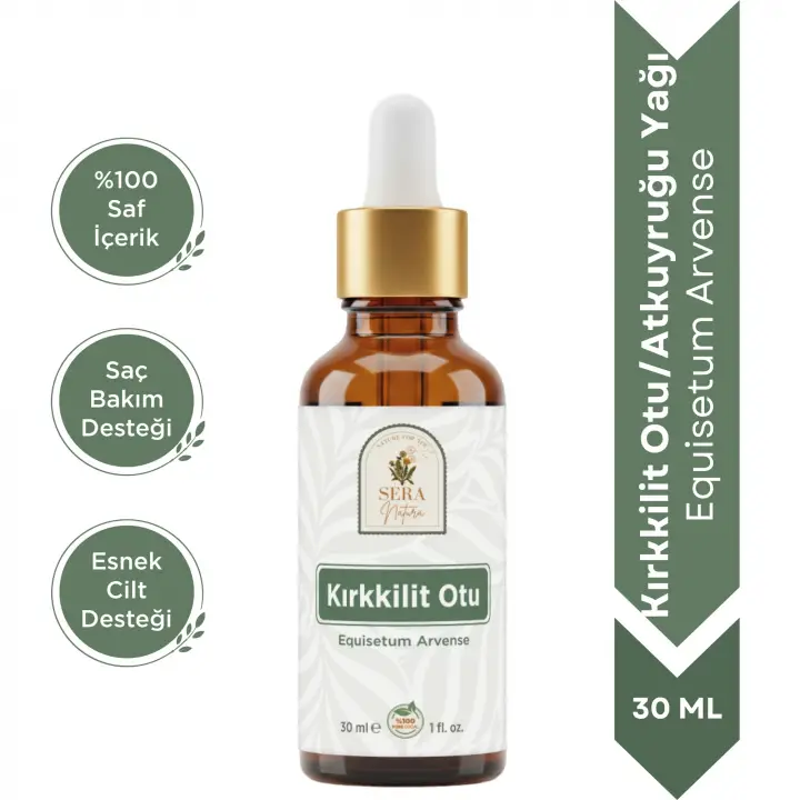 Kırkkilit Otu Atkuyruğu Yağı 30 ml %100 Saf ve Doğal