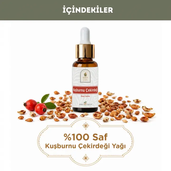 Kuşburnu Yağı 20 ml. %100 Saf
