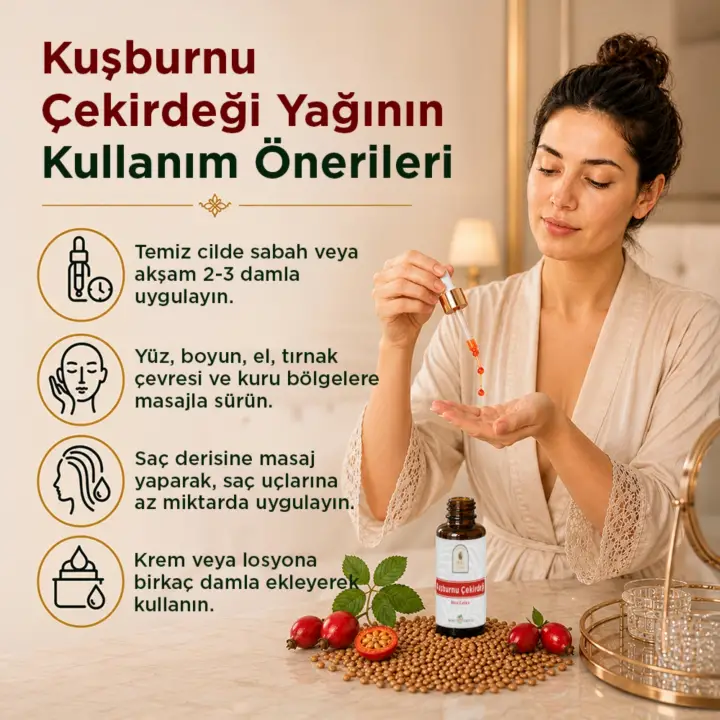 Kuşburnu Yağı 20 ml. %100 Saf