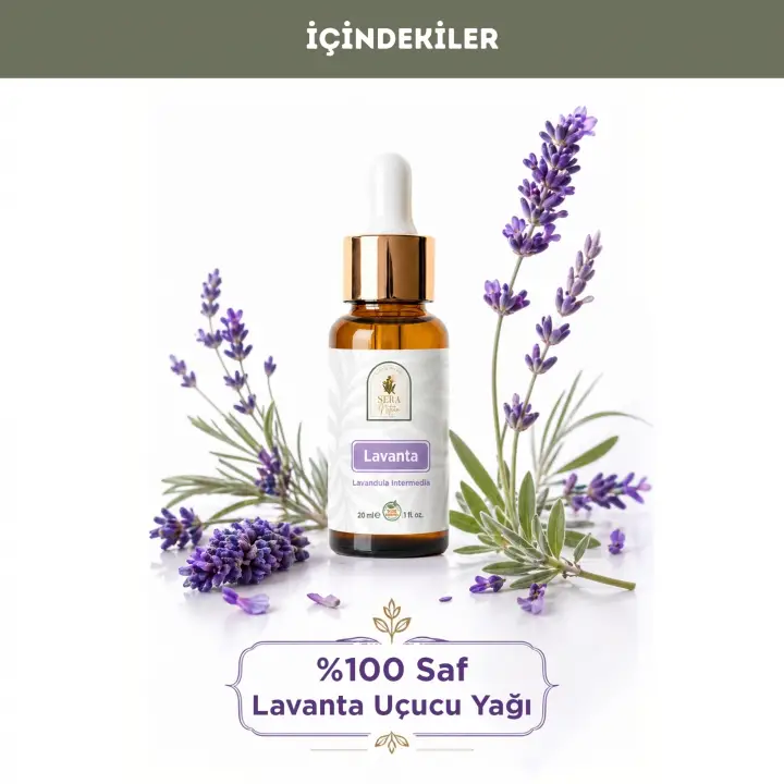 Lavanta Uçucu Yağı 20 ml %100 Saf ve Doğal