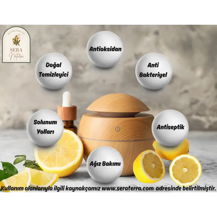 Limon Kabuğu Uçucu Yağı 10 ml. %100 Saf