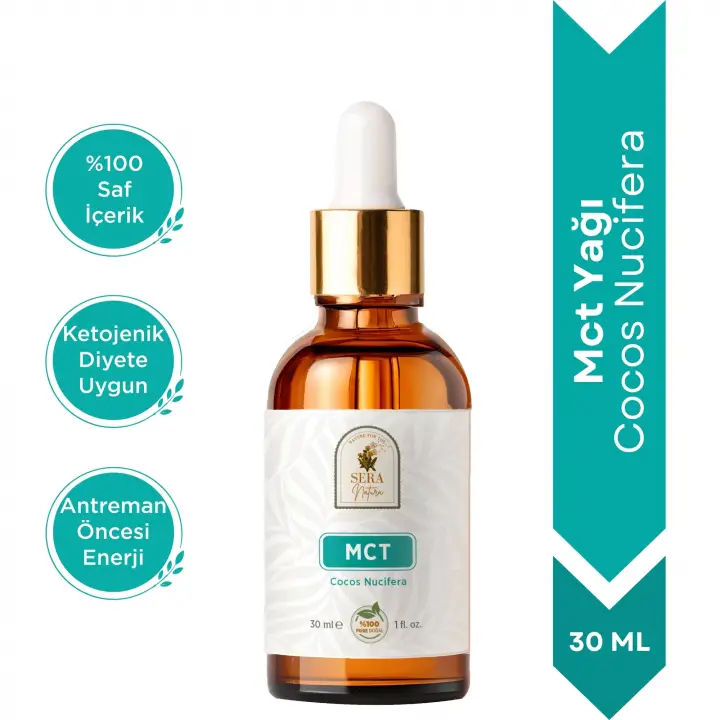 MCT Yağı 30 ml. %100 Saf