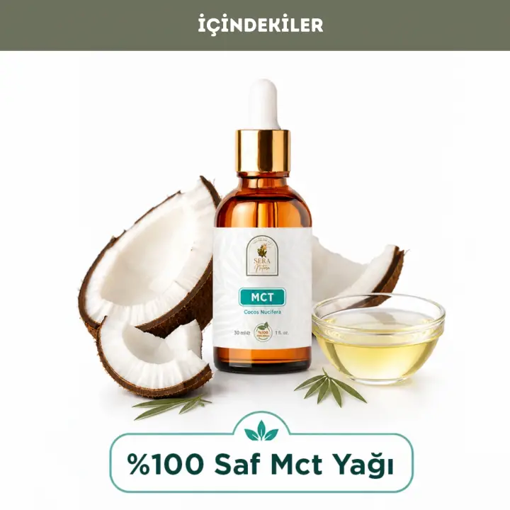 MCT Yağı 30 ml. %100 Saf