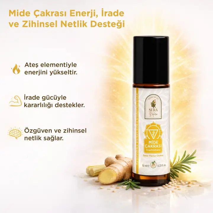 Mide Çakrası (Manipura) Aromaterapi Yağ Karışımı 10 ml