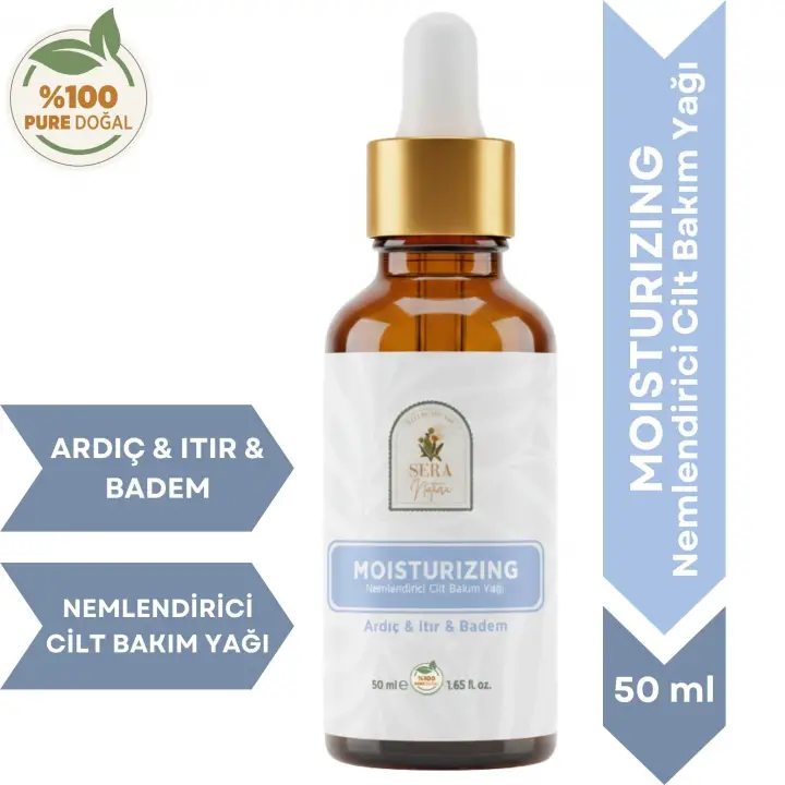 MOISTURIZING Nemlendirici Cilt Bakım Yağı Ardıç & Itır & Badem