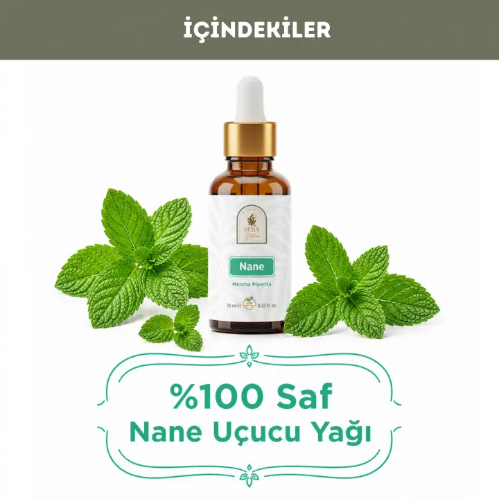 Nane Uçucu Yağı 10 ml. %100 Saf