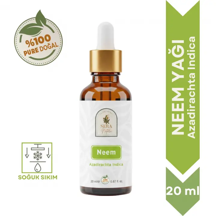 Neem Yağı 20 ml. %100 Saf
