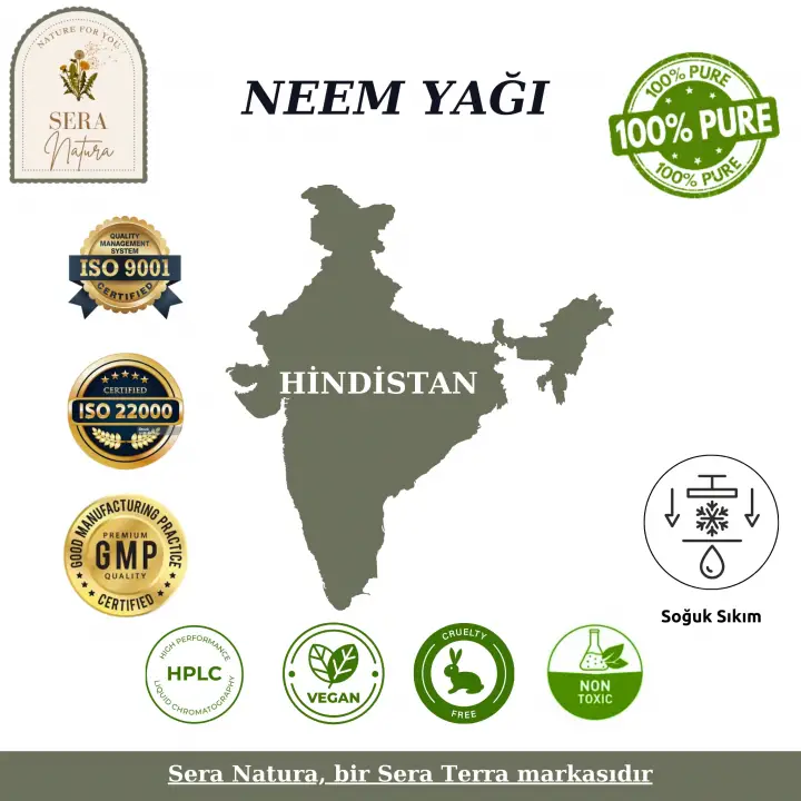 Neem Yağı 20 ml. %100 Saf