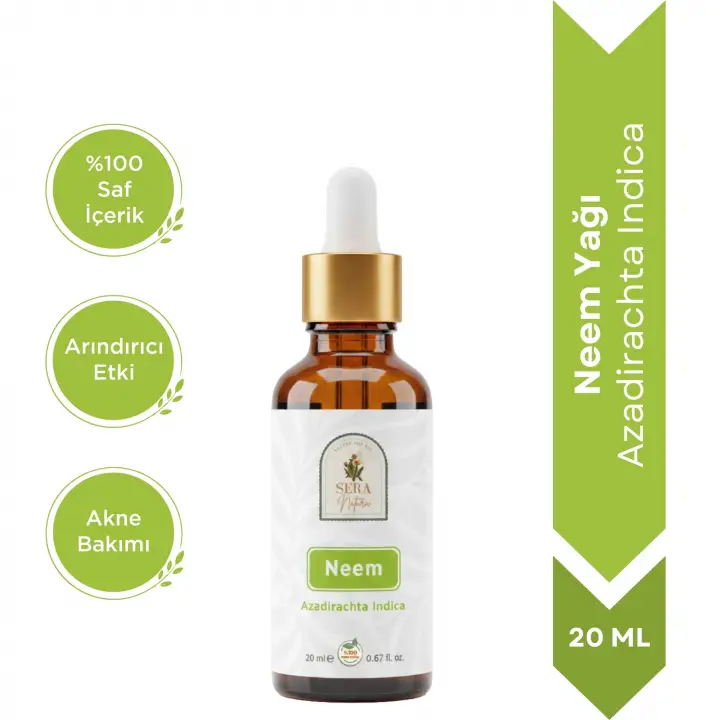 Neem Yağı 20 ml. %100 Saf