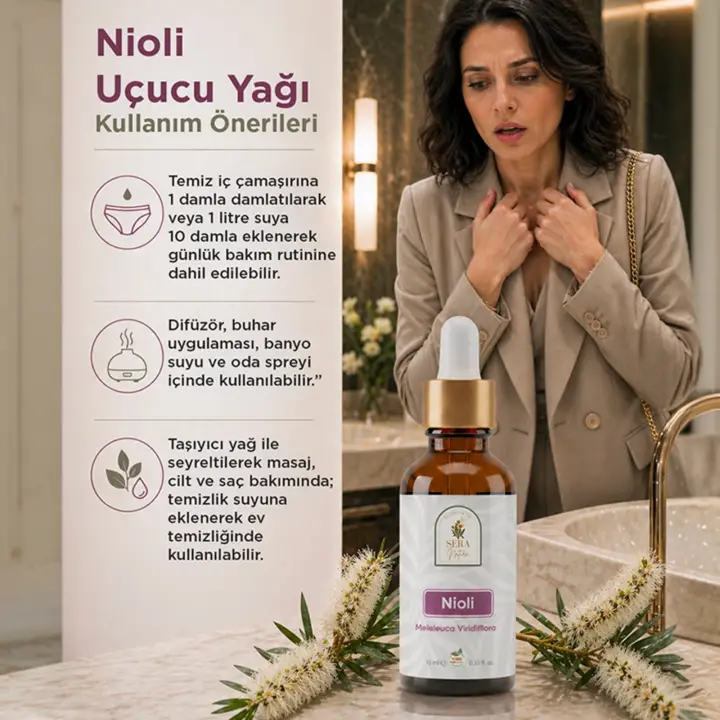 Nioli Uçucu Yağı 10 ml. %100 Saf- Kadınlar İçin Doğal Destek ve Arındırıcı