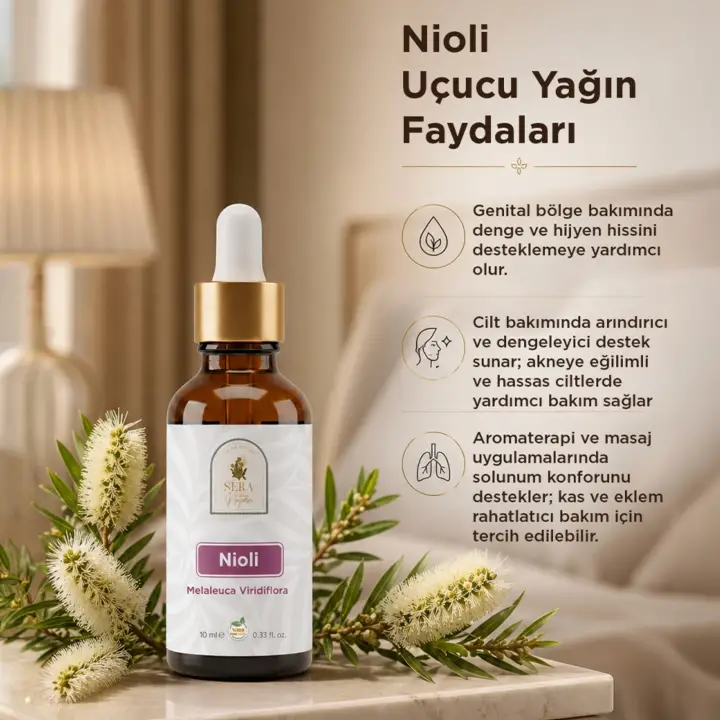 Nioli Uçucu Yağı 10 ml. %100 Saf- Kadınlar İçin Doğal Destek ve Arındırıcı