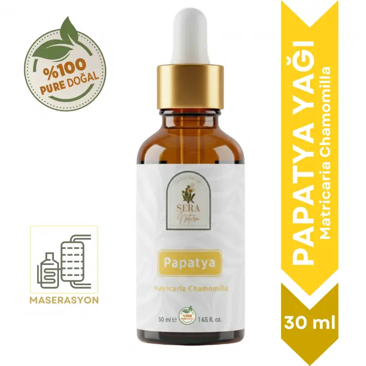 Papatya Yağı 30 ml. %100 Saf