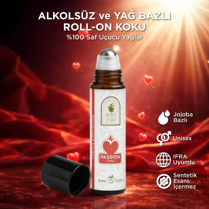 Passion Tutku Yağ Bazlı Roll-On Koku 10 ml