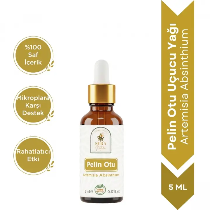 Pelin Otu Uçucu Yağı 5 ml %100 Saf ve Doğal