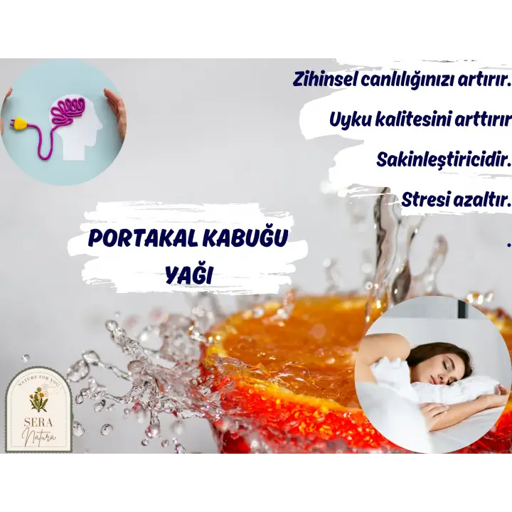 Portakal Kabuğu Uçucu Yağı 10 ml. %100 Saf