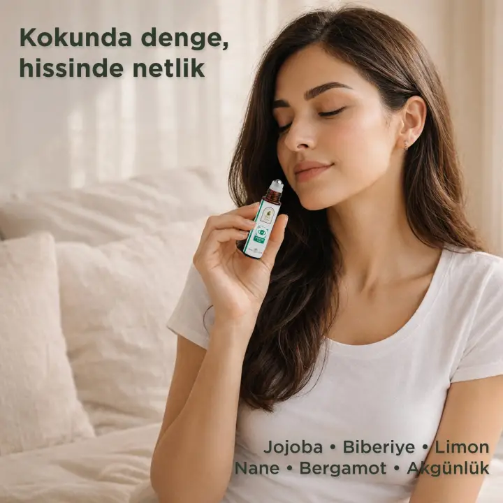 Roll-On Koku Seti 5 x 10 ml – Yağ Bazlı, Alkolsüz, Doğal İçerikli, Unisex