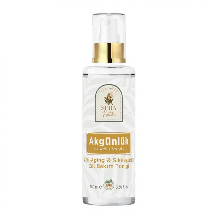 Saf Akgünlük (Frankincense) Suyu Anti-Aging & Sıkılaştırıcı Cilt Bakım Toniği 100 ml. %100 Saf