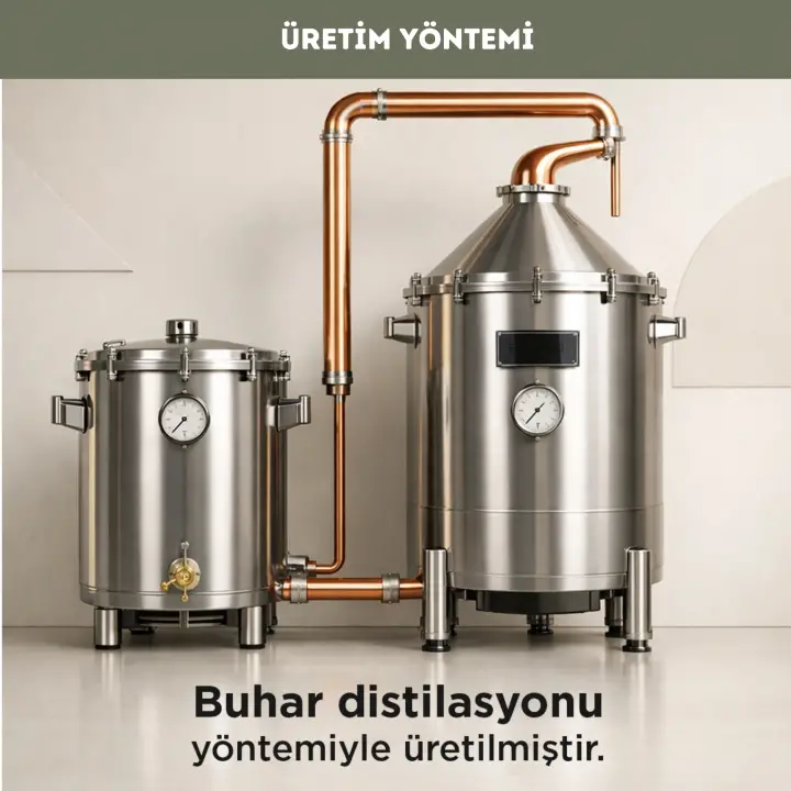 Saf Biberiye Suyu Saç Bakım Toniği 100 ml – %100 Saf, Doğal Saç Güçlendirici ve Canlandırıcı