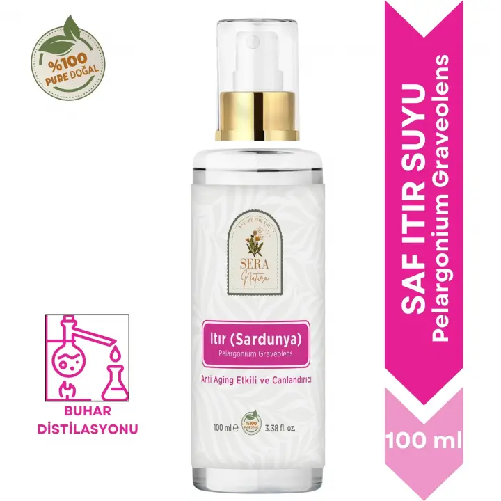 Saf Itır Suyu Nem Dengeleyici Cilt Toniği 100 ml. %100 Saf