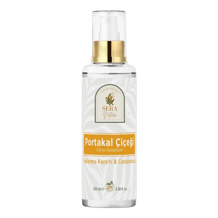 Saf Portakal Çiçeği Suyu Anti-Aging Cilt Toniği 100 ml. %100 Saf