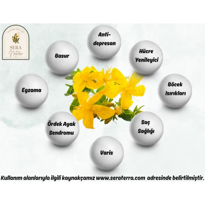 Sarı Kantaron Yağı 30 ml. %100 Saf